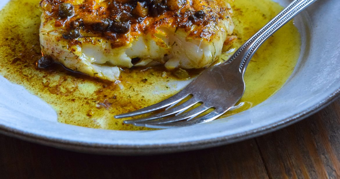 Cod with Caper Brown Butter Food is Love Made Edible