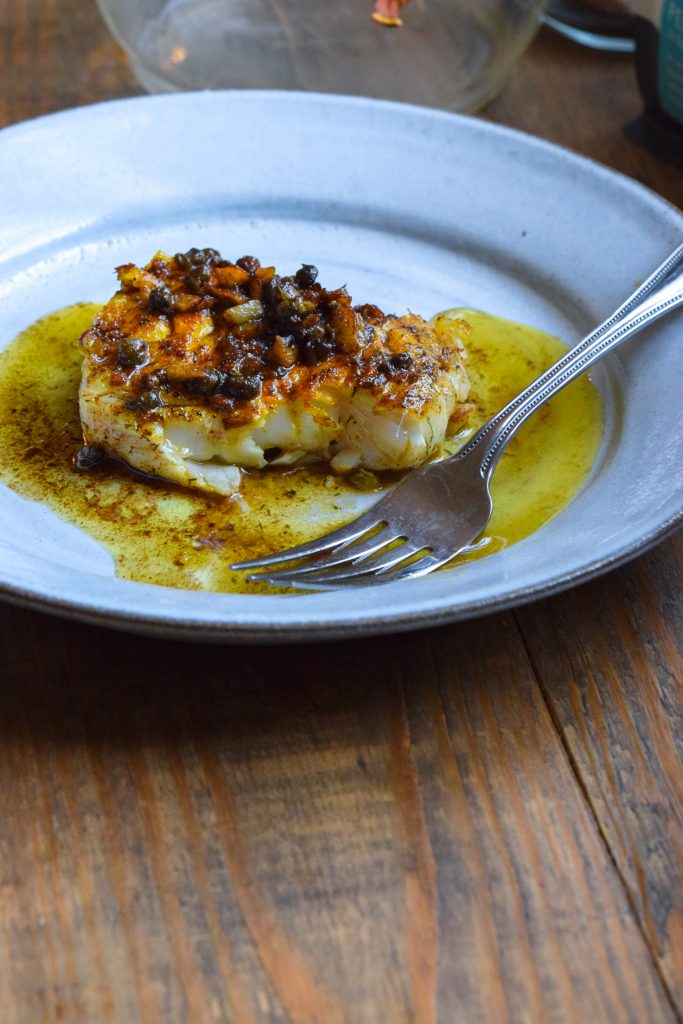 Cod with Caper Brown Butter Food is Love Made Edible