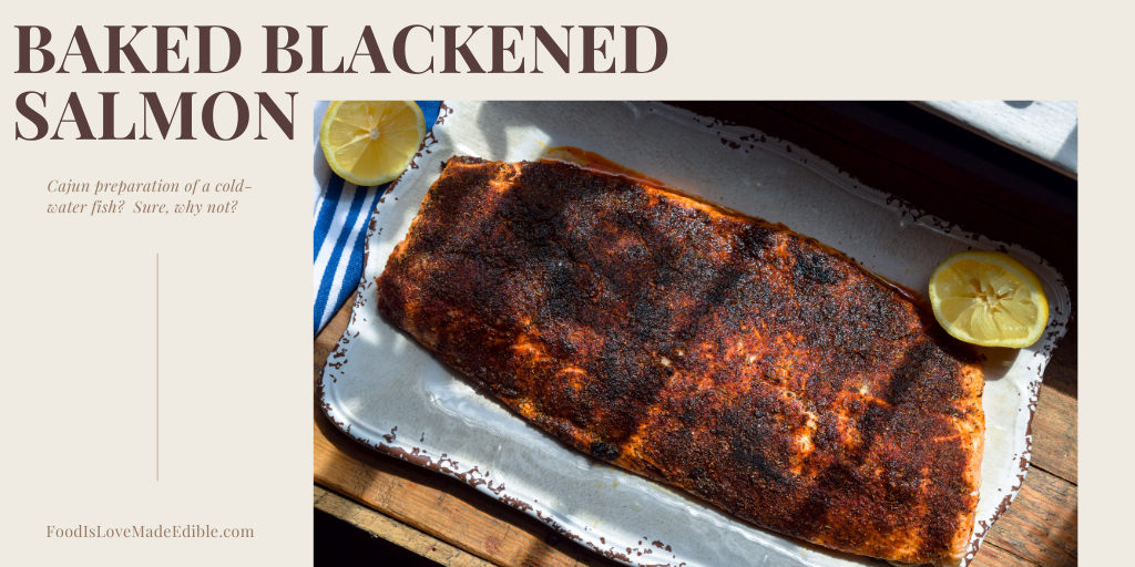 oven baked blackened salmon